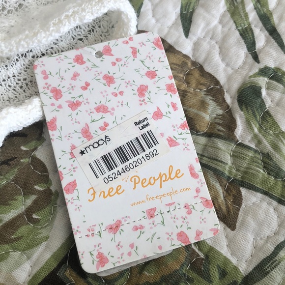 FREE PEOPLE OPEN STITCH CROPPED KNIT IN IVORY - Picture 7 of 7